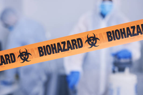 Professional Infectious Disease Decontamination technician working in Teaneck, NJ